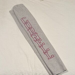 VINTAGE 90s Champion Reverse Weave CORNELL large spell out gusset warmup sweats